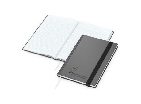 Notizbuch Hardcover Smart-Book Gummiband breit