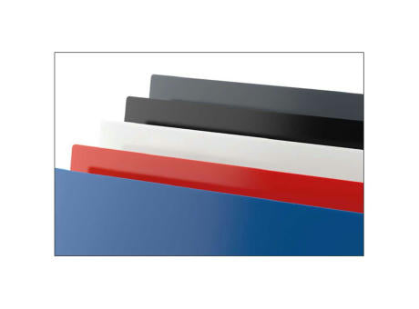 Tischkalender Desktop 3 Color Metallaufsteller farbbeschichtet