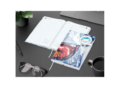 Tageskalender Advance Mo.–So. je 1 Seite Papier-Hardcover