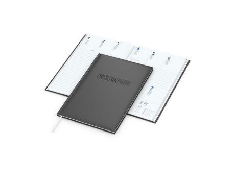 Wochenkalender Media 175 × 245 mm Kunstleder-Hardcover matt