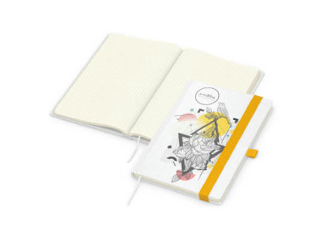 Notizbuch Match-Book Naturpapier-Hardcover individuell bedruckt