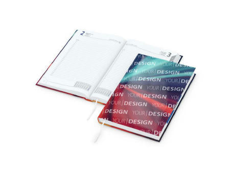 Tageskalender Manager Monatsregister Mo.–So. je 1 Seite Papier-Hardcover