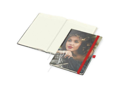 Notizbuch Match-Book Papier-Hardcover individuell bedruckt