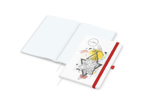 Notizbuch Match-Book Naturpapier-Hardcover individuell bedruckt