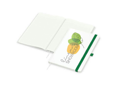 Notizbuch Match-Book RECYCLING Hardcover individuell bedruckt