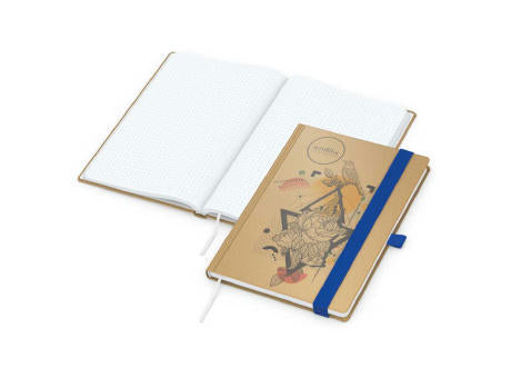Notizbuch Match-Book Naturpapier-Hardcover individuell bedruckt