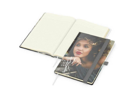 Notizbuch Match-Book Papier-Hardcover individuell bedruckt