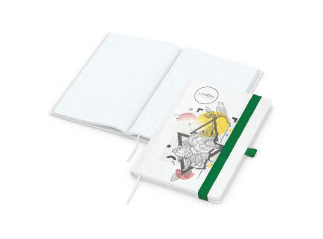 Notizbuch Match-Book Naturpapier-Hardcover individuell bedruckt