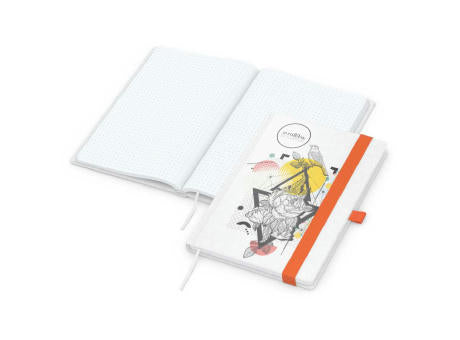 Notizbuch Match-Book Naturpapier-Hardcover individuell bedruckt