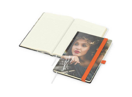 Notizbuch Match-Book Papier-Hardcover individuell bedruckt