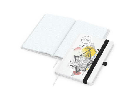 Notizbuch Match-Book Naturpapier-Hardcover individuell bedruckt