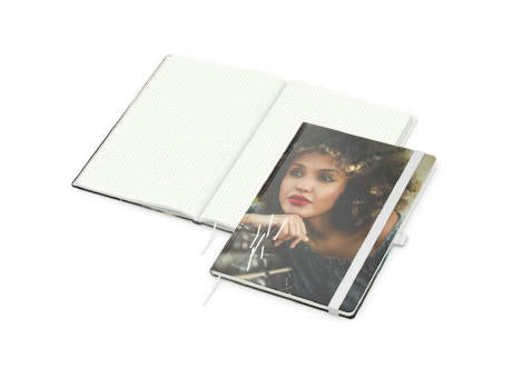 Notizbuch Match-Book RECYCLING Hardcover individuell bedruckt