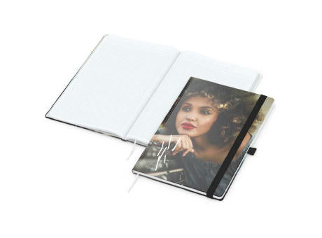 Notizbuch Match-Book Papier-Hardcover individuell bedruckt