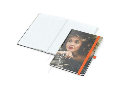 Notizbuch Match-Book Papier-Hardcover individuell bedruckt