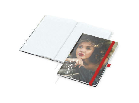 Notizbuch Match-Book Papier-Hardcover individuell bedruckt