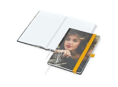 Notizbuch Match-Book Papier-Hardcover individuell bedruckt