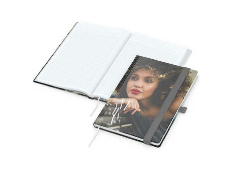 Notizbuch Match-Book Papier-Hardcover individuell bedruckt