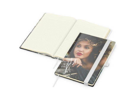 Notizbuch Match-Book Papier-Hardcover individuell bedruckt