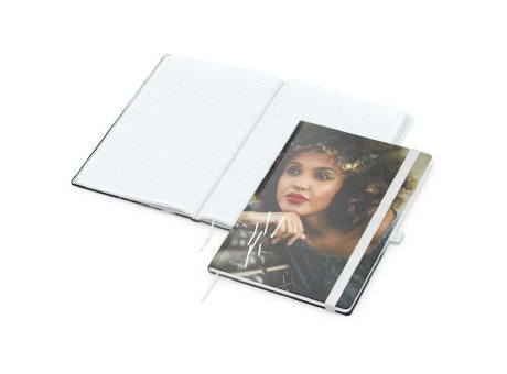 Notizbuch Match-Book Papier-Hardcover individuell bedruckt