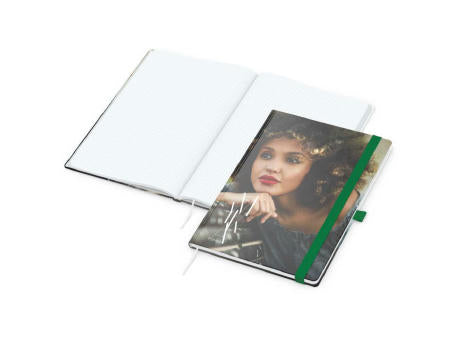 Notizbuch Match-Book Papier-Hardcover individuell bedruckt