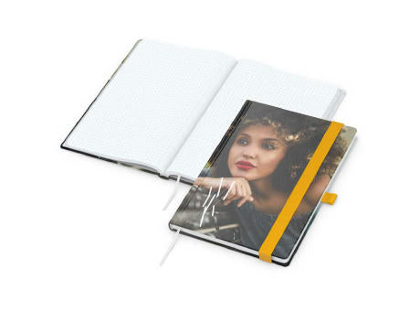 Notizbuch Match-Book Papier-Hardcover individuell bedruckt