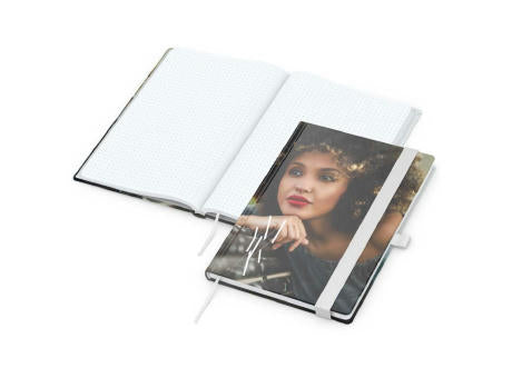 Notizbuch Match-Book Papier-Hardcover individuell bedruckt