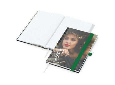 Notizbuch Match-Book Papier-Hardcover individuell bedruckt