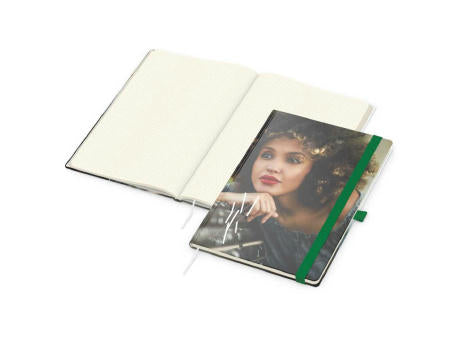 Notizbuch Match-Book Papier-Hardcover individuell bedruckt