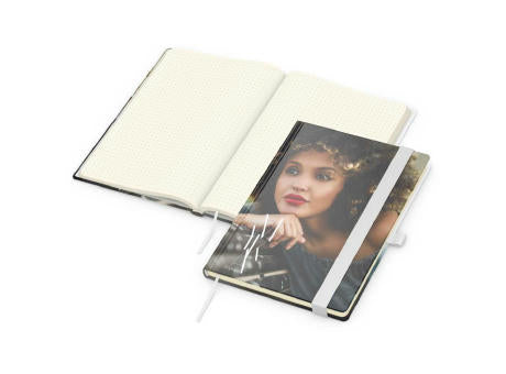 Notizbuch Match-Book Papier-Hardcover individuell bedruckt