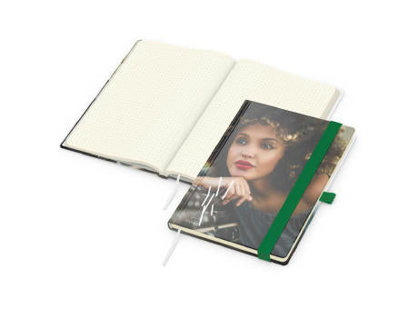 Notizbuch Match-Book Papier-Hardcover individuell bedruckt