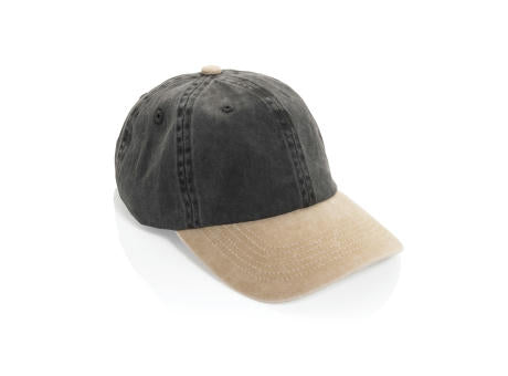 BEAU AWARE™ Two-Tone 6-Panel-Cap aus washed Cotton-Twill