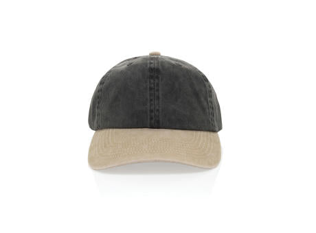 BEAU AWARE™ Two-Tone 6-Panel-Cap aus washed Cotton-Twill