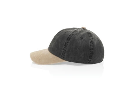 BEAU AWARE™ Two-Tone 6-Panel-Cap aus washed Cotton-Twill