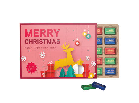 Premium Tisch Adventskalender Eco