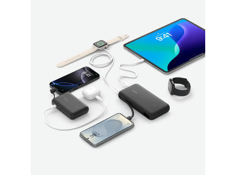 Belkin BoostCharge PowerBank 20K Integriertes Kabel
