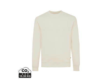 IQONIQ Denali ungefärbt. Rundhals-Sweater aus recycelter BW