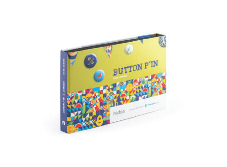 PIN & DOMING SHOWCASE. Mustermappe 2 in 1 Pin und Doming