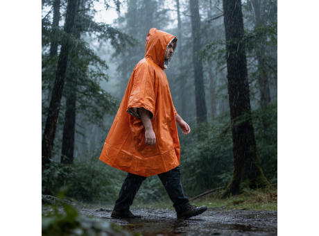 2-in-1-Thermoponcho für Outdoor Notfälle