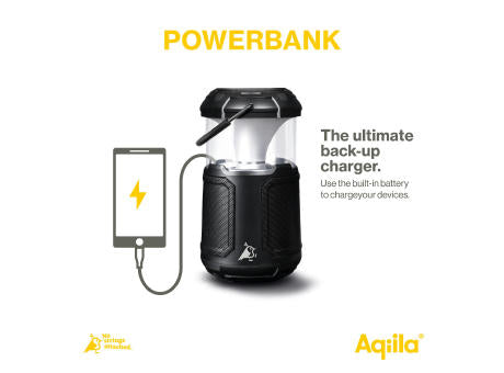 Aqiila Soundbird B10 Bluetooth-Lautsprecher mit Beleuchtung und Powerbank