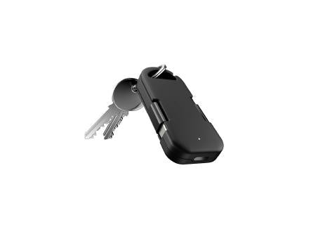 Evergreen Go 2-in-1 Schlüsselanhänger mit Powerbank. rTPE. LED-Anzeige