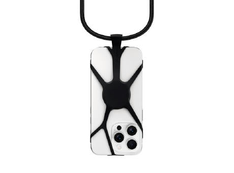 Infinity universelle Handy-Schlinge. Aus rPET und Silikon