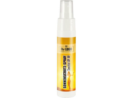 Sonnenschutzspray "Sensitiv" LSF 50 in 50 ml Sprayflasche "Slim"