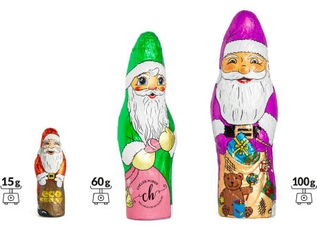 Schoko Weihnachtsmann Individuell
