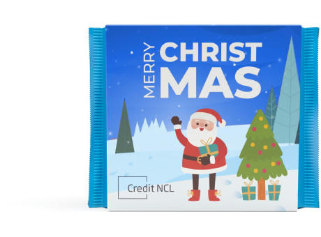 Ritter Sport Tafel im Werbeschuber