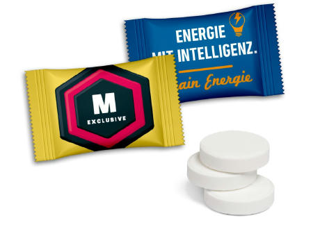 Traubenzuckertabletten im Flowpack