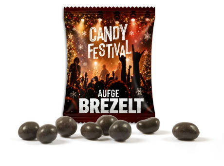 Treets Pretzel Bites im Werbetütchen