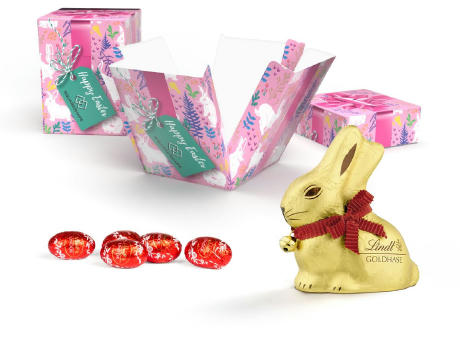 Lindt Oster-Überraschung in Werbekartonage
