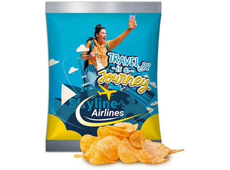 Jo Chips im Werbetütchen