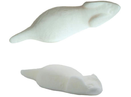 HARIBO Weiße Maus Werbetüte,   1 Stück, Inhalt: HARIBO weiße Maus