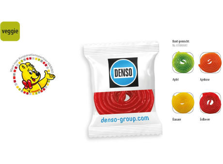 HARIBO Fruchtschnecke Werbetüte,   1 Stück, Inhalt: HARIBO Fruchtschnecke